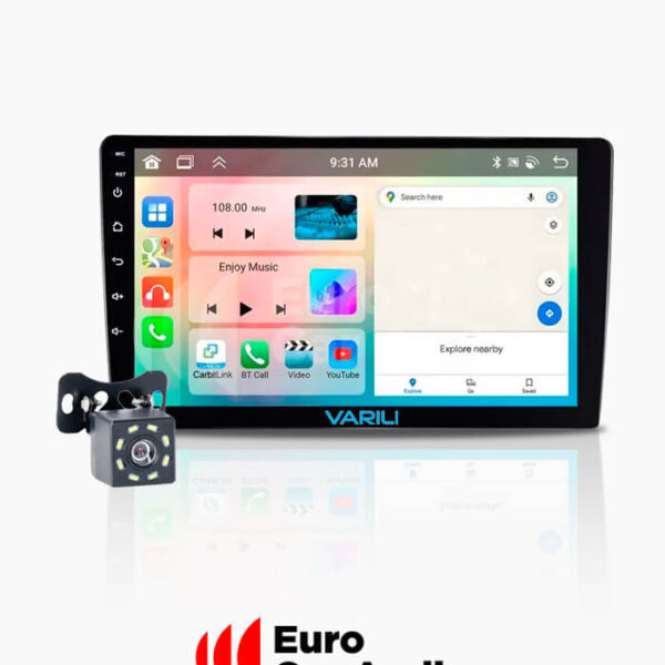 Pantalla Android 4 núcleos Apple CarPlay Qled  7" 9" 10"